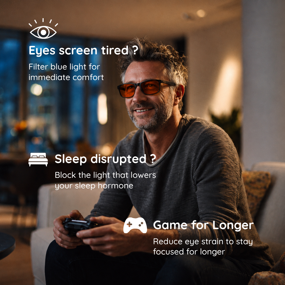 Sunset Gaming Glasses